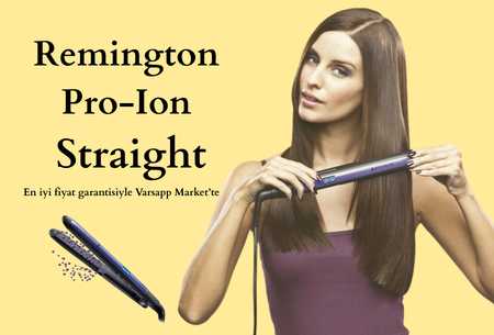 Remington Pro-Ion Straight: Profesyonel İyon Teknolojisiyle Kusursuz Düzlük