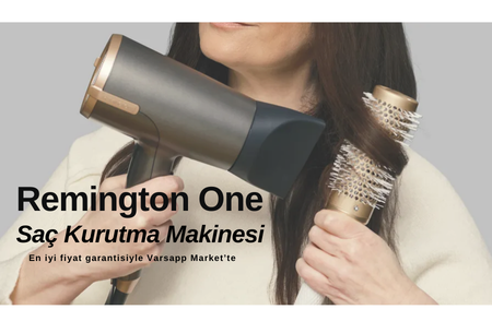 Kuaförden Çıkmış Gibi: Remington One Saç Kurutma Makinesi İle Kendi Salonunuzu Yaratın