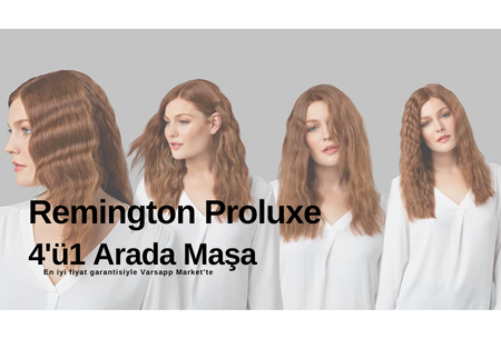 Dört Farklı Bukle, Tek Alet: Remington ProLuxe 4'ü 1 Arada Maşa (Outlet İncelemesi)