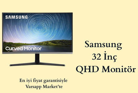 Samsung 32 İnç QHD Monitör Alınır mı? Uygun Fiyatlı ve Garantili Outlet Seçenek