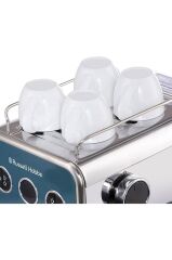 Russell Hobbs Espresso Makinesi Distinctions Paslanmaz Çelik Okyanus Mavisi – Outlet