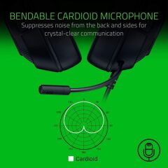 Razer Kraken X Lite Kablolu Mikrofonlu Kulak Üstü Oyuncu Kulaklık