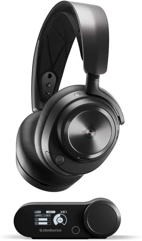 SteelSeries Arctis Nova Pro Kablosuz Mikrofonlu Kulak Üstü Oyuncu Kulaklığı Teşhir