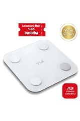 Yui KB12 Plus Şarjlı Yağ Ölçer Fonksiyonlu Akıllı Bluetooth Tartı Teşhir