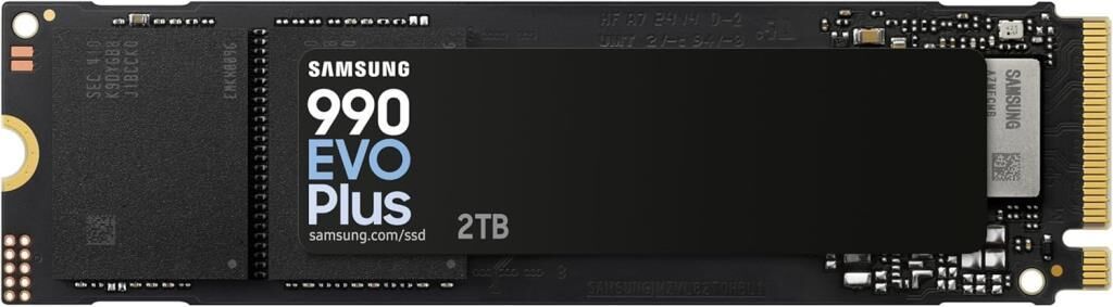 Samsung 990 Evo Plus MZ-V9S2T0BW PCI-Express 5.0 2 TB M.2 SSD Teşhir