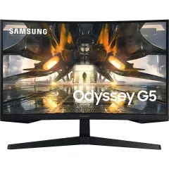 SAMSUNG Odyssey G5 - Oyun Monitörü, 27'', WQHD, 165 Hz, Siyah – Outlet