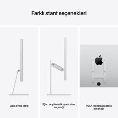 Apple Studio Display - Standart cam - VESA montaj adaptörü