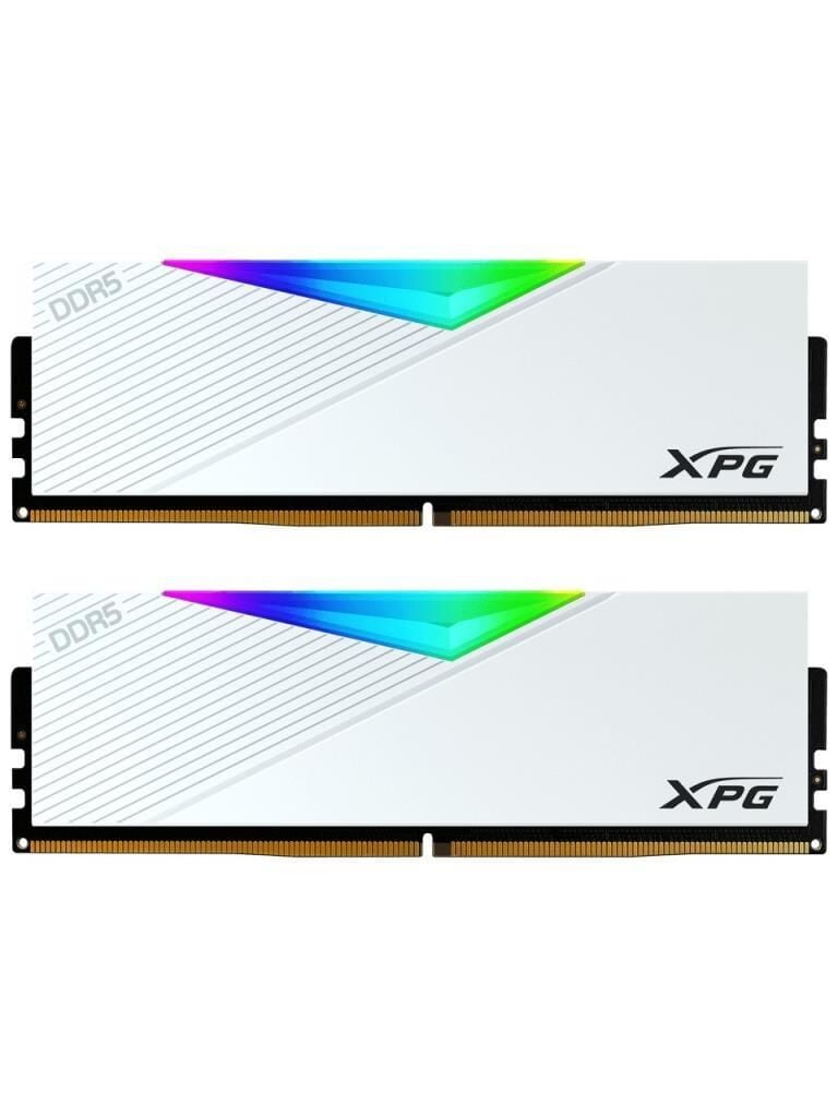 Adata XPG Lancer Blade RGB 32GB (16GBx2) 6000MHz CL36 DDR5 Ram Beyaz