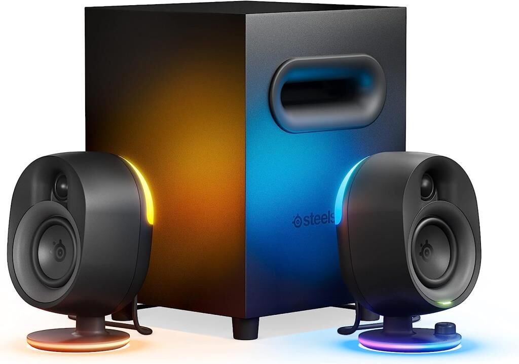 SteelSeries Arena 7 RGB 2+1 Kablosuz Hoparlör Outlet