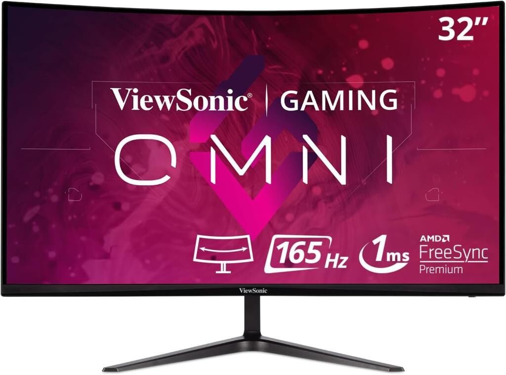ViewSonic VX3218-PC-MHD 32'' 1 ms Full HD Curved 180 Hz Oyuncu Monitörü Outlet