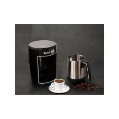 Tefal CM8308 Köpüklüm Pro Siyah Çelik Türk Kahve Makinesi (Teşhir & Outlet)
