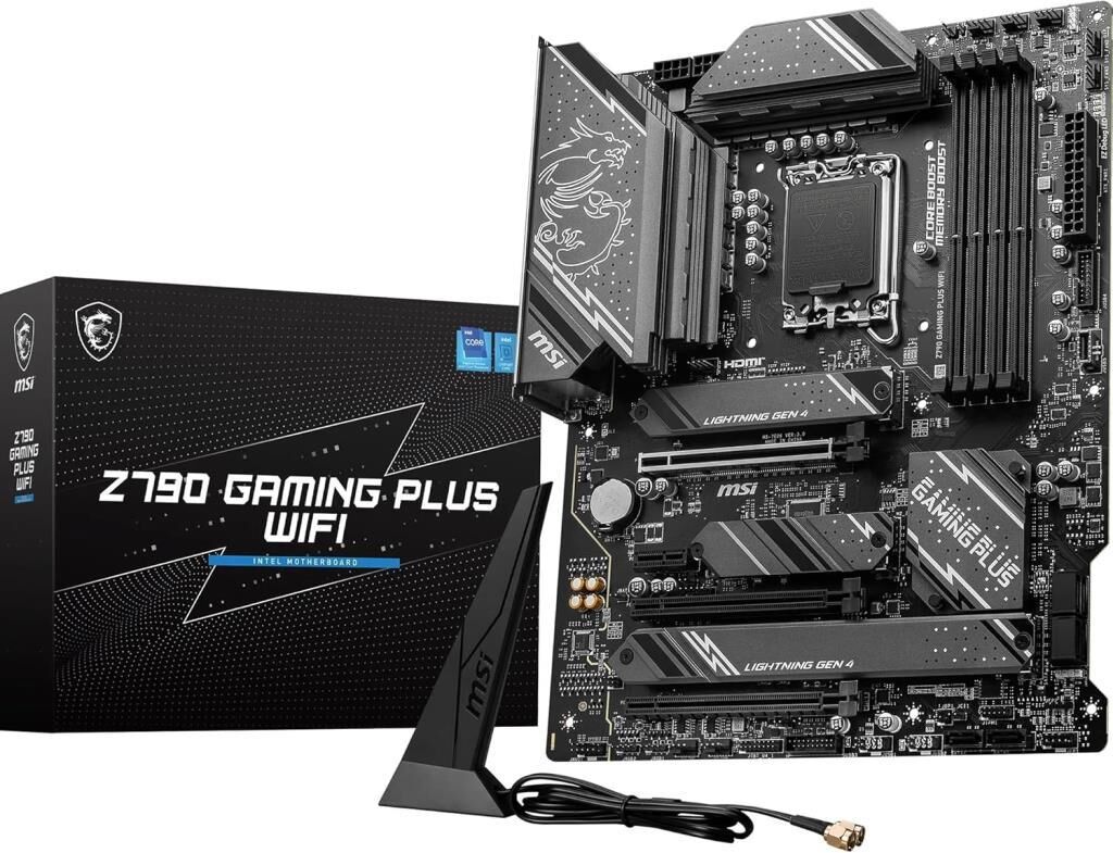 MSI Z790 Gaming Plus Wi-Fi Intel LGA1700 DDR5 ATX Anakart Outlet