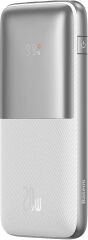 Baseus Bipow Pro Overseas 10000 mAh 20W Dijital Ekranlı Powerbank Beyaz Teşhir