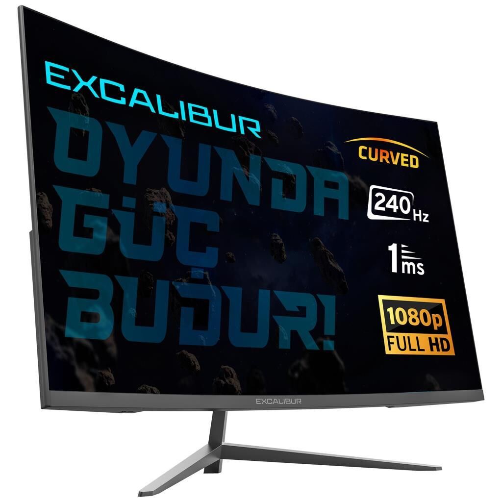 Casper Excalibur M.E315FHD-G 31.5'' 1 ms Full HD G-Sync FreeSync Curved Oyuncu Monitörü 240hz Outlet