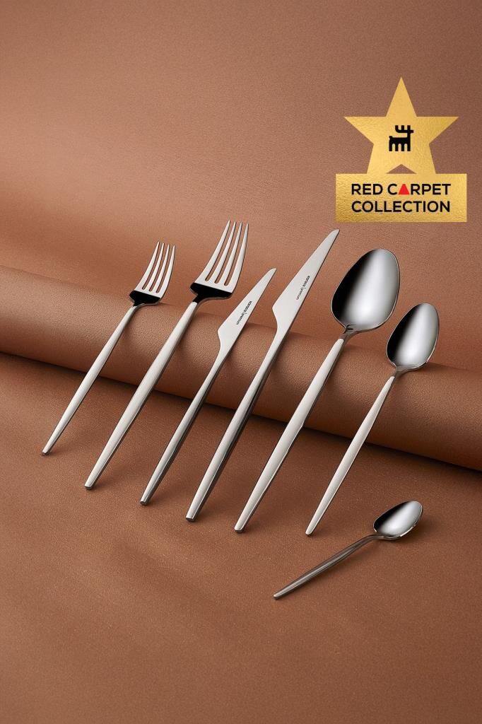 Karaca Moongate 316 Premium 84 Parça 12 Kişilik Çatal Kaşık Bıçak Takımı Outlet