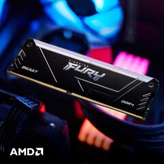 Kingston Fury Beast RGB 16 GB 3600 MHz CL18 KF436C18BB2A/16 DDR4 Ram