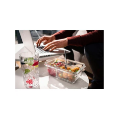 Tefal N10407 Masterseal Fırınlanabilir Cam Saklama Kabı 0,8L (Teşhir & Outlet) - 3110600754