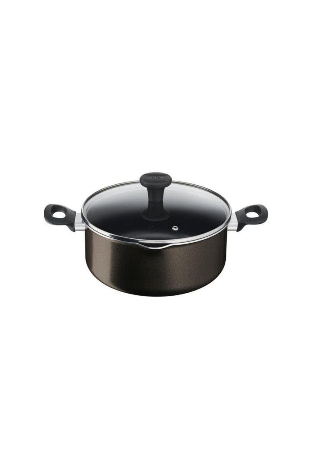Tefal Titanyum 1X EarlyPlus Difüzyon Tabanlı Derin Tencere 24 cm (Teşhir & Outlet)