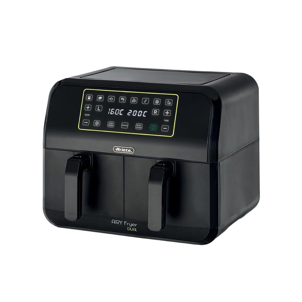 Ariete Airy Fryer Dual 4623 Çift Hazneli XXL 8 lt Yağsız Fritöz (Teşhir & Outlet)