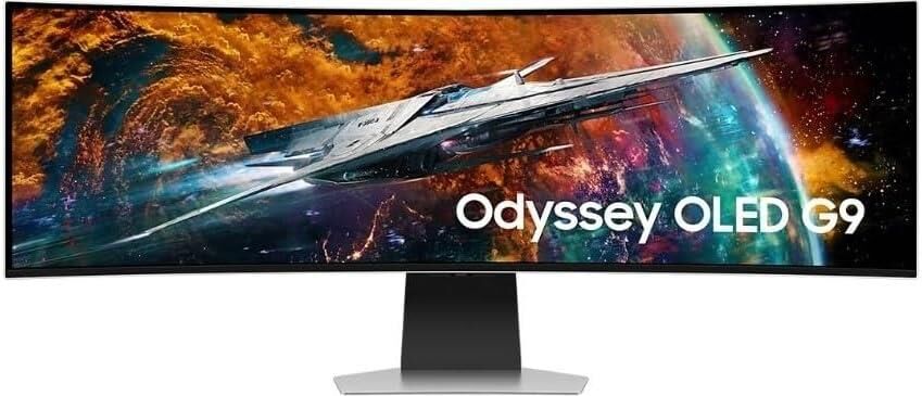 Samsung Odyssey G9 LS49CG954SUXUF 49'' 0.03 ms OLED Dual QHD Curved 240 Hz Oyuncu Monitörü - Outlet