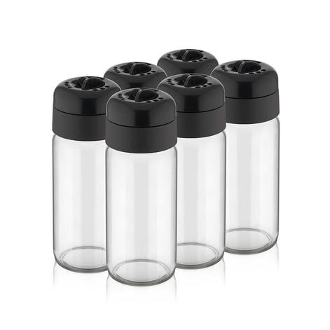 Golden Rod 6'lı Cam Baharatlık Set