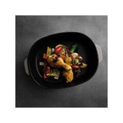 Berghoff Gem Seramik Oval Fırın Kabı 28,50x22x7cm (Teşhir & Outlet) - 1697002