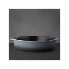 Gem Seramik Yuvarlak Fırın Kabı 32x28x7cm (Teşhir & Outlet)