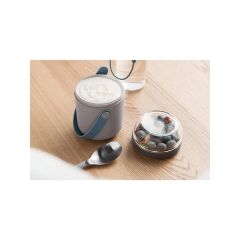 Berghoff Leo İki Bölmeli Yemek Kabı Gri (Teşhir & Outlet)