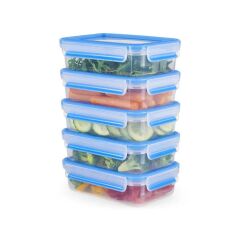 Tefal MasterSeal Fresh Gurme 5'li Saklama Kabı Seti - 0.85 L - (Teşhir & Outlet) - 3110600651