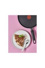 Tefal Titanyum 1X SimplyClean Difüzyon Tabanlı Krep Tava 25 cm (Teşhir & Outlet)