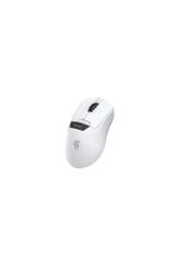 Throne Raito RefleX 26000 Dpi Pixart PAW 3395 OLED Ekran & Makro Yazılım PTFE Kaplama 59gr RGB Kablosuz Gaming Mouse (2.4Ghz + BT + Type-C) - Beyaz Teşhir