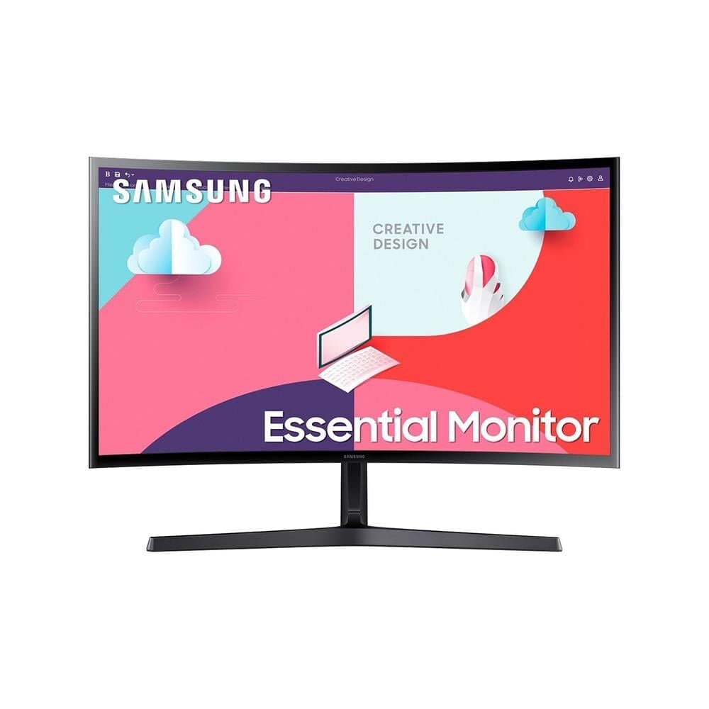 Samsung Essential 27'' 4 ms Full HD Curved 75 Hz Monitör | Yenilenmiş Ürün