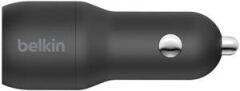 Belkin 24W 2 Port USB Siyah Hızlı Araç Şarj Cihazı Teşhir