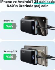 INIU 20W PD3.0 QC4.0 Hızlı Şarj LED Ekran 20000 mAh Taşınabilir Şarj 3A Çıkışlar El Feneri Telefon Pil iPhone Samsung Xiaomi Hu