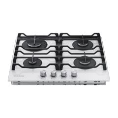 Samsung NA64M7100AW Beyaz Cam Ankastre Ocak | Yenilenmiş Ürün