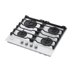 Samsung NA64M7100AW Beyaz Cam Ankastre Ocak | Yenilenmiş Ürün