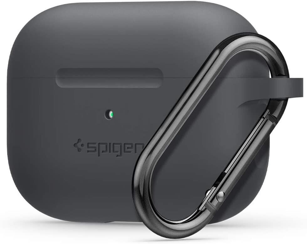 Spigen Apple AirPods Pro Kılıf Silicone Fit (Silikon) Charcoal