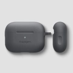 Spigen Apple AirPods Pro Kılıf Silicone Fit (Silikon) Charcoal