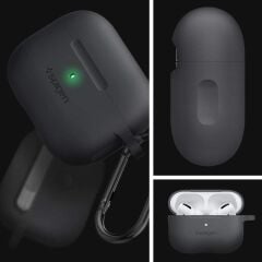 Spigen Apple AirPods Pro Kılıf Silicone Fit (Silikon) Charcoal