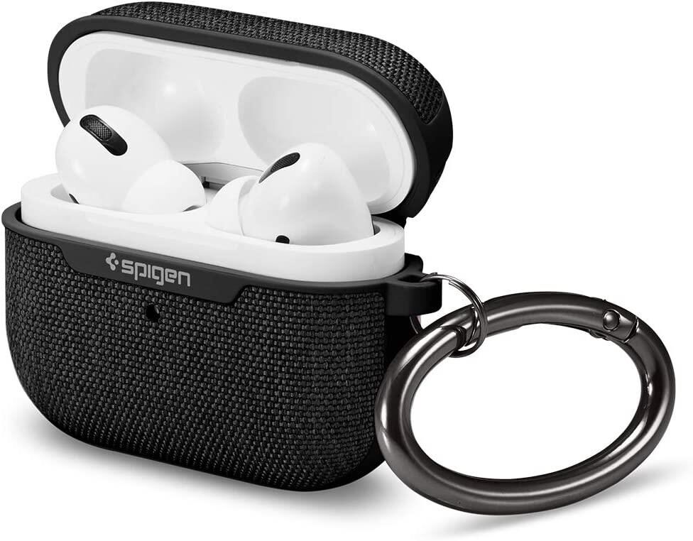Spigen Apple AirPods Pro Kılıf Urban Fit Dokuma Black - ASD00572
