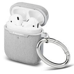 Spigen Apple AirPods 2/1 Nesil Uyumlu Kılıf Urban Fit Dokuma Gray
