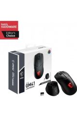 MSI Clutch GM41 LightWeight RGB Şarjlı Makrolu Ergonomik Optik Kablosuz Oyuncu Mouse Teşhir