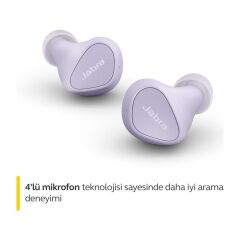 Jabra Elite 3 TWS Lila Kulak İçi Bluetooth Kulaklık - TEŞHİR