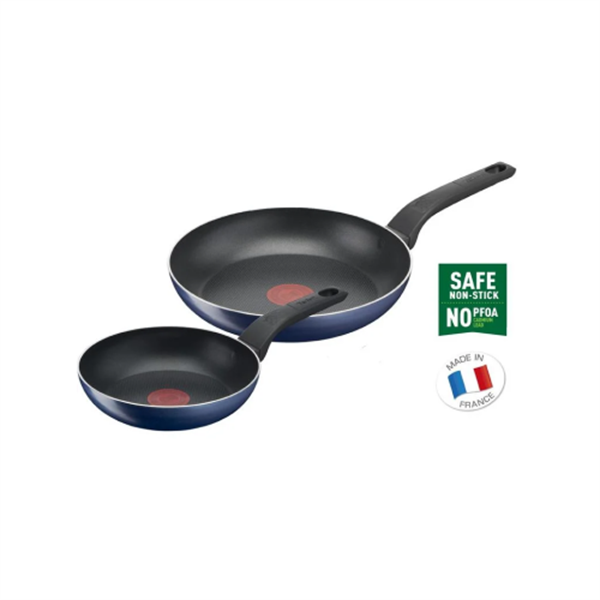 Tefal Titanyum 1X Easy Cook 20/26 cm 2'li Tava Seti (Teşhir & Outlet) - 2100124052