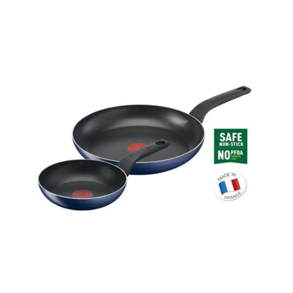 Tefal Titanyum 1x Easy Cook'n Clean 20/28 cm Difüzyon Tabanlı İkili Tava Seti (Teşhir & Outlet) - 2100123947