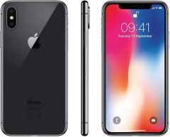 Yenilenmiş iPhone X 64 GB Siyah A Kalite