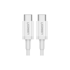 UGREEN 3.0 A, USB-C & USB-C Şarj ve Data Kablosu, 1 Metre, Beyaz