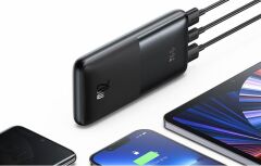 Baseus Bipow Pro Overseas Siyah 10000 mAh Powerbank Teşhir