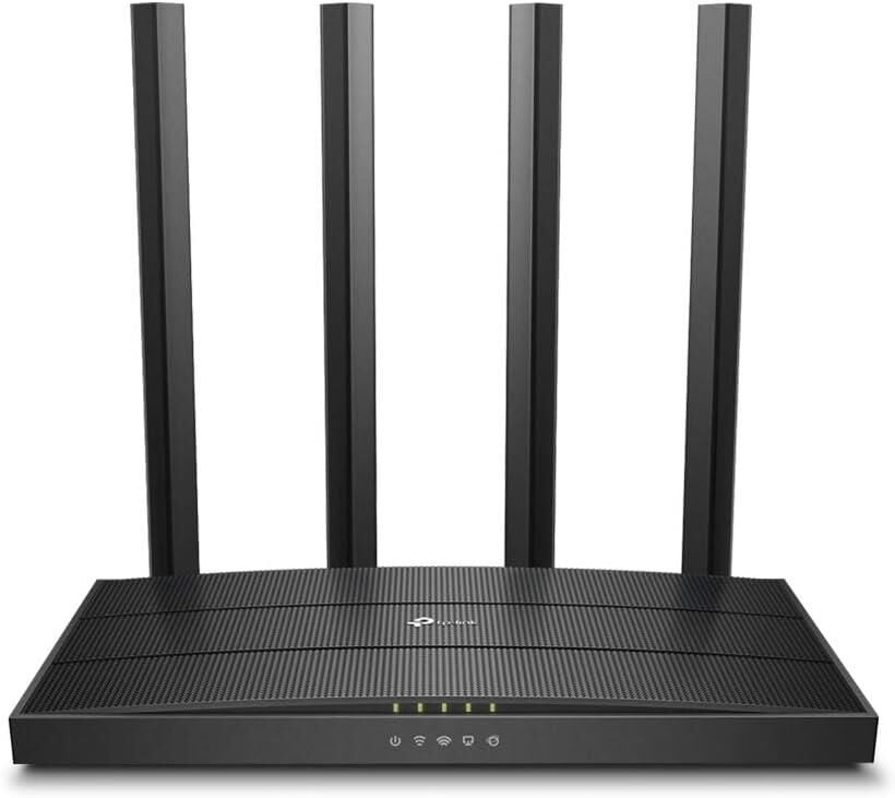 TP-Link Archer C6 4 Port 1200 Mbps Router - Outlet