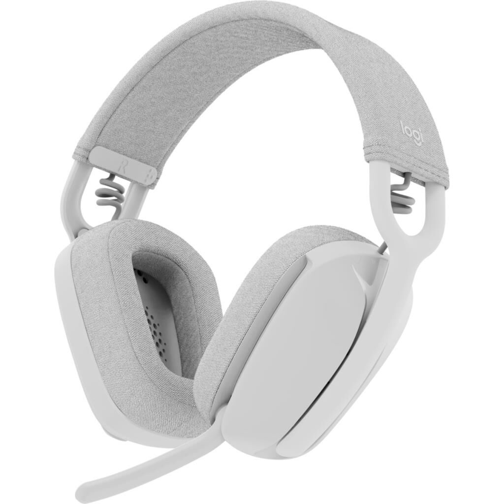 Logitech Zone Vibe 100 Bluetooth Çağrı Merkezi Kulaklığı Beyaz Teşhir